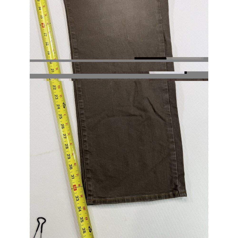 Cremieux Straight Jeans Mens 46x34 Brown Stretch Denim NWT Big Tall - Picture 6 of 7
